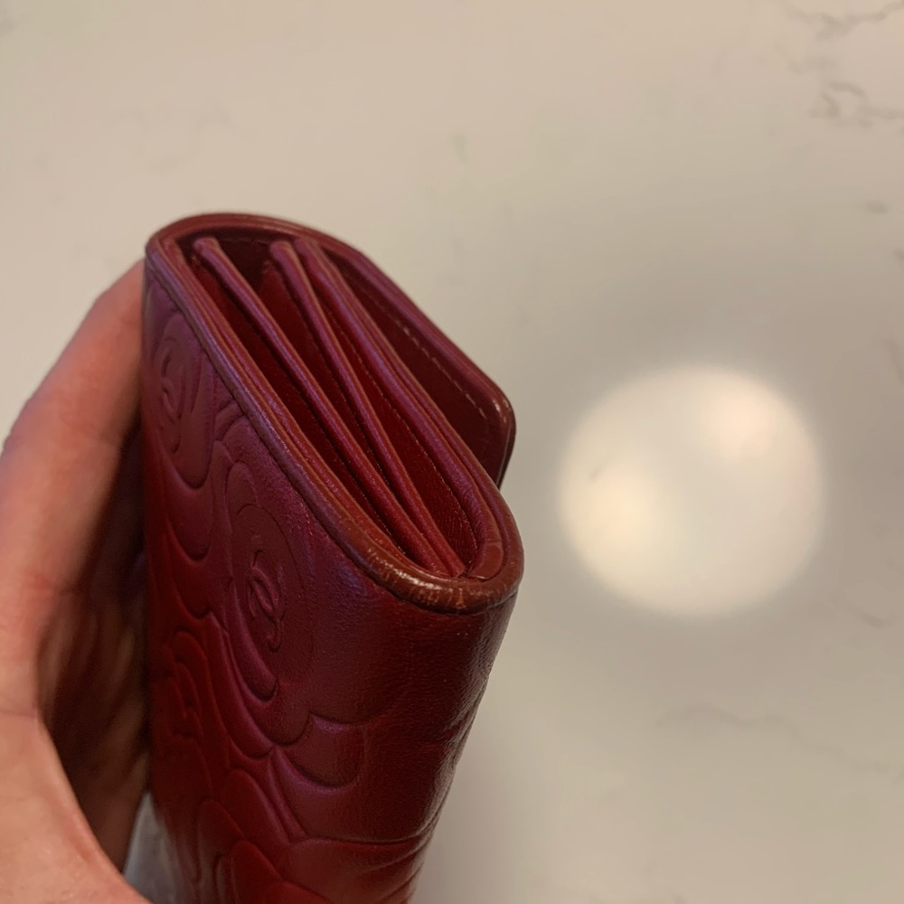 Authentic Chanel Camellia Long Wallet - Picture 9 of 12